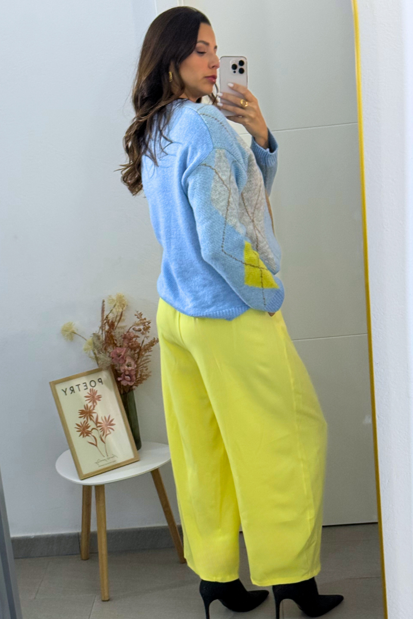 PANTALÓN SILVIA AMARILLO