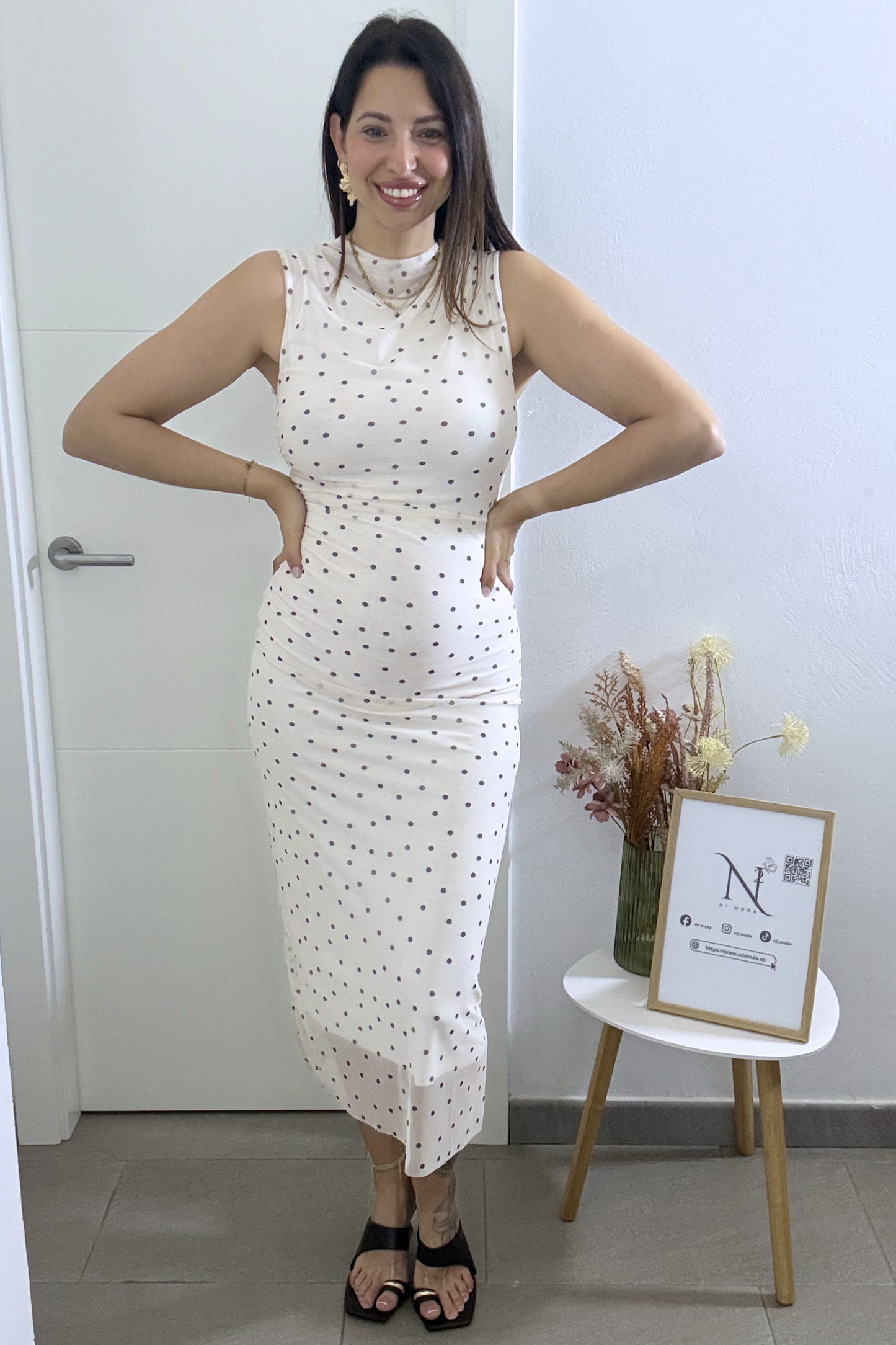 VESTIDO MACARENA LUNARES