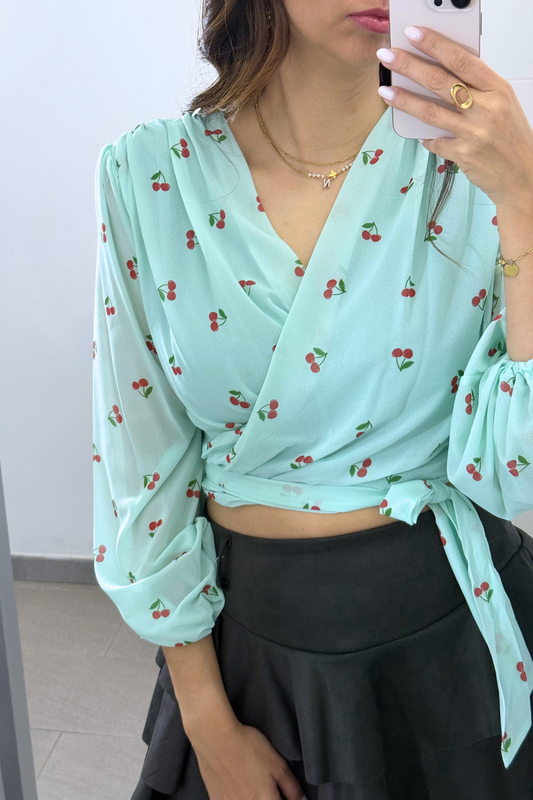 TOP CHERRY VERDE