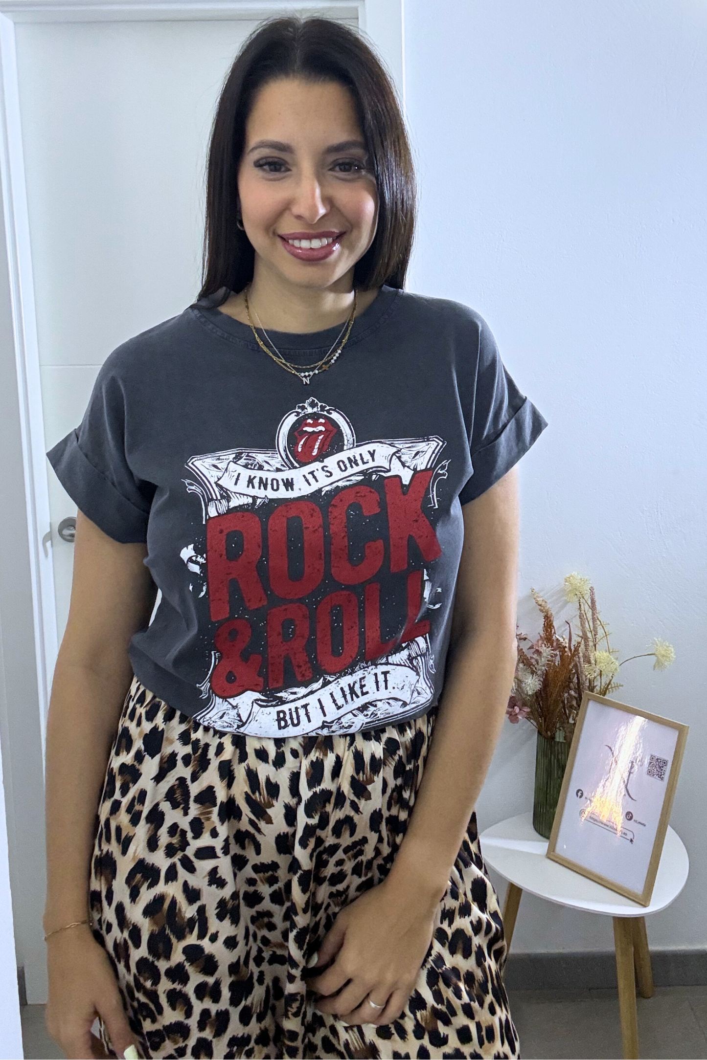 CAMISETA ROCK AND ROLL